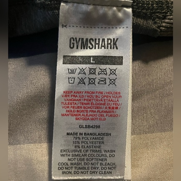 π¦ Gymshark Adapt Animal Print Sports Bra - Green - Sz Large - Picture 7 of 8